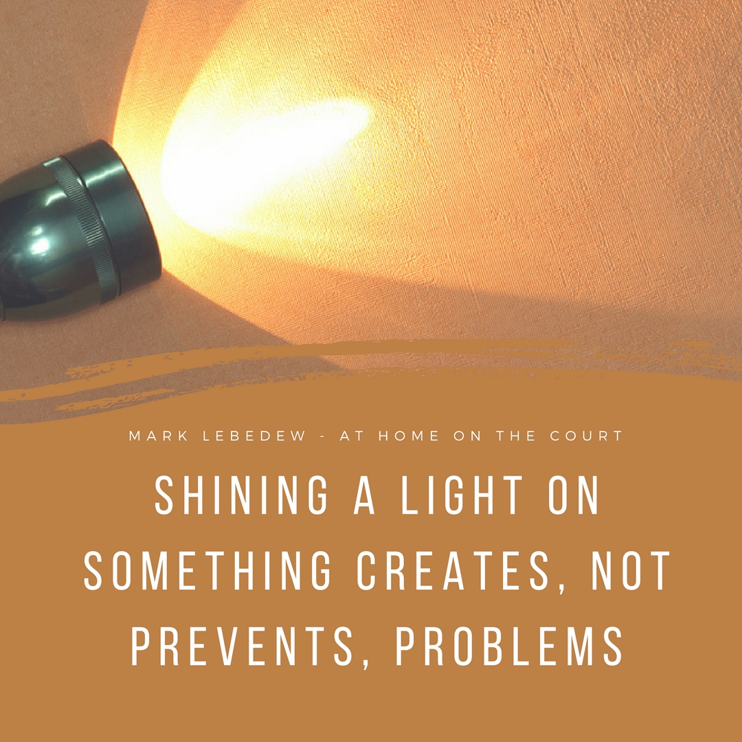 10 - shining a light