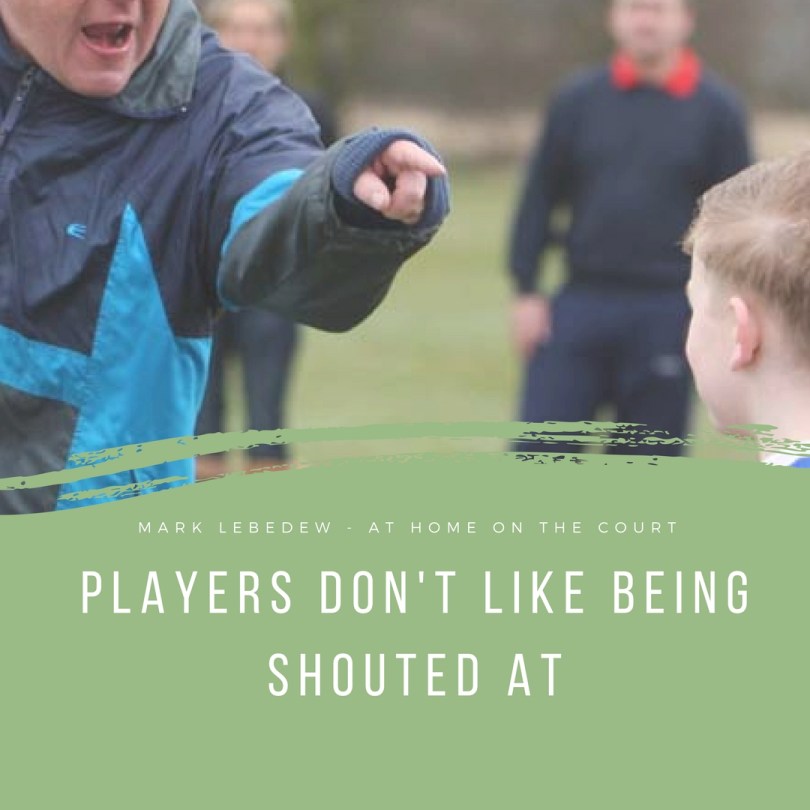 13 - players shouted at