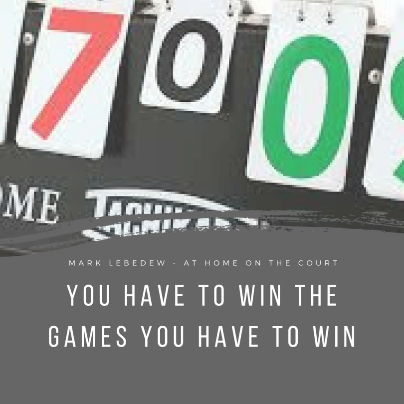 24 - win what you have to